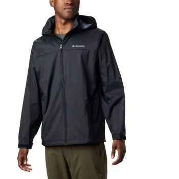 Columbia Glennaker Lake Rain Big, Chamarras Negros Para Hombre | 207395-RIT